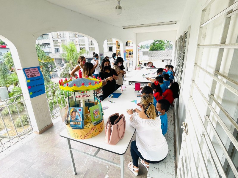 Reactivan las visitas escolares en Biblioteca Municipal