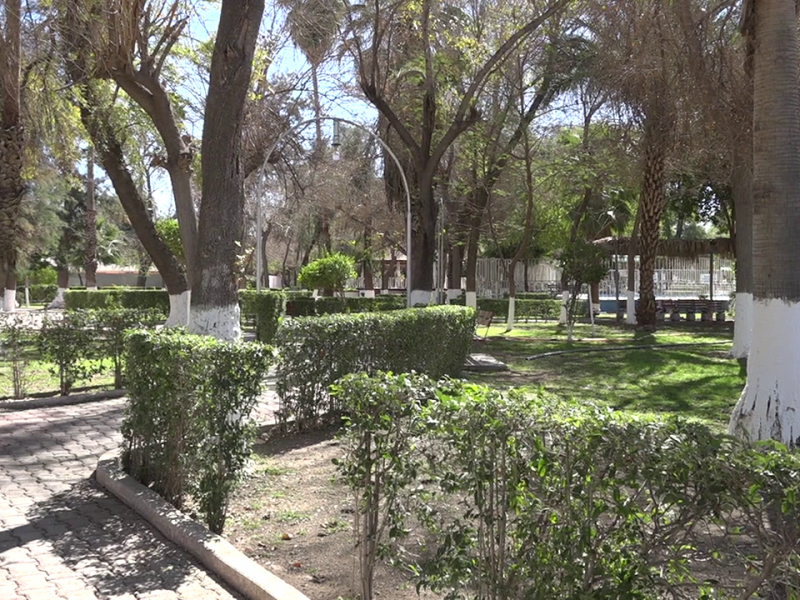 Reactivan mantenimiento en Parques y plazas de Gómez Palacio