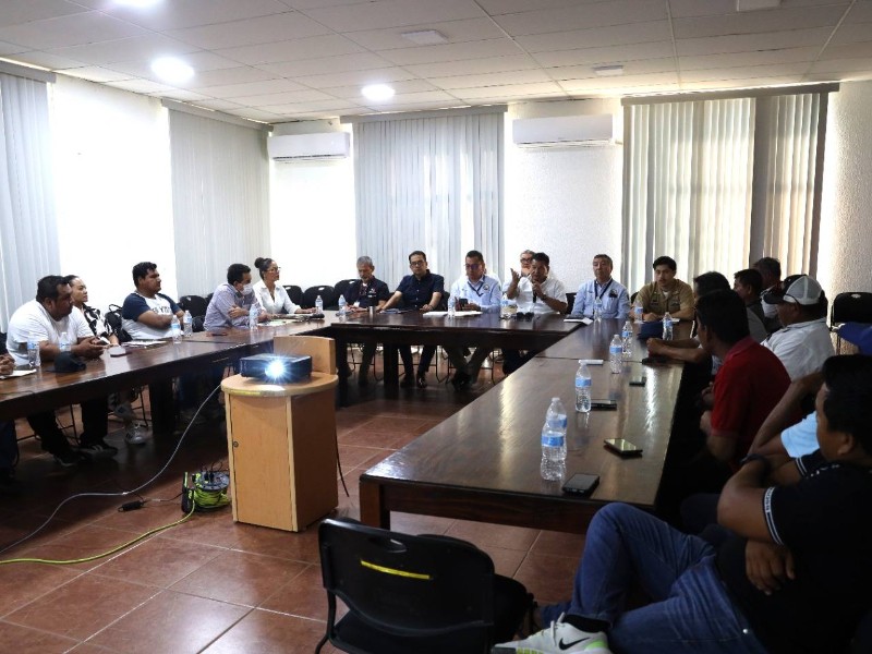 Reafirman transparencia en trabajos topográficos realizados por la ASIPONA en Salina Cruz