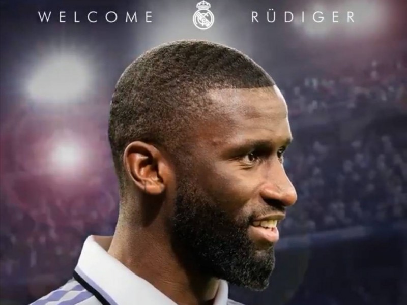 Real Madrid confirmó la llegada de Antonio Rüdiger
