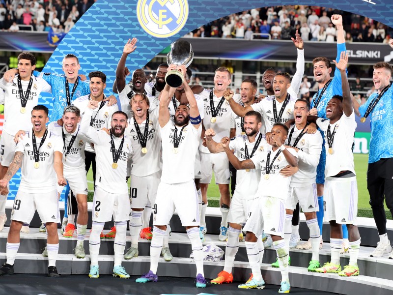 Real Madrid consigue la Supercopa de la UEFA