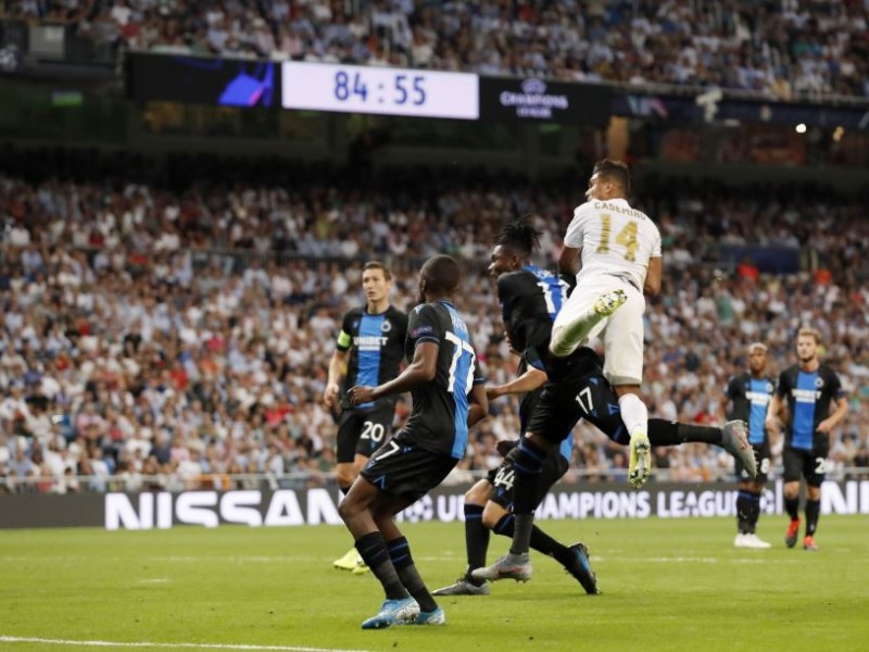 Real Madrid empata ante el Club Brujas