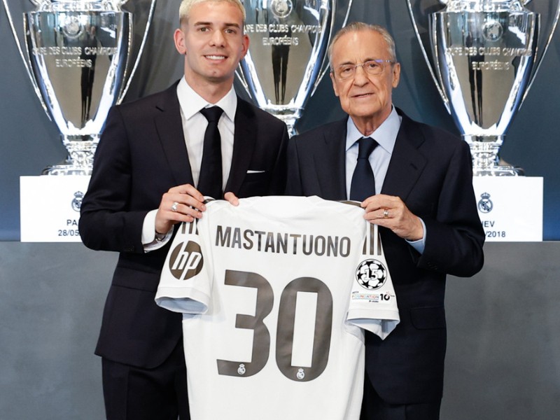 Real Madrid ficha a Franco Mastantuono