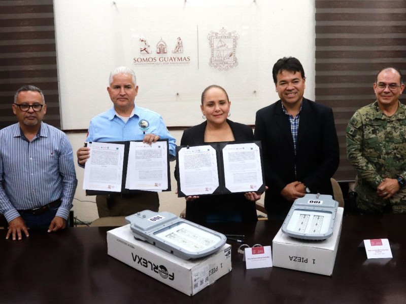 Realiza Ayuntamiento de Guaymas firma de convenio con ASIPONA.