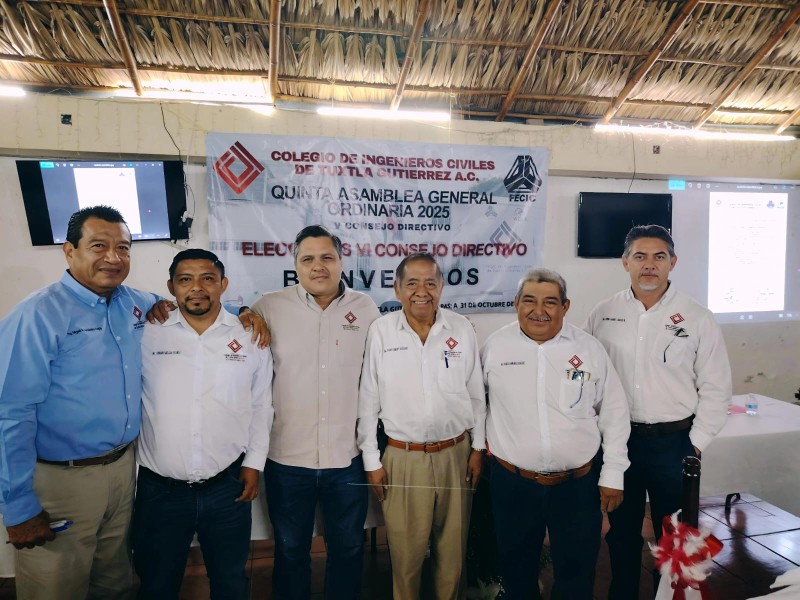 Realiza Colegio de Ingenieros Civiles Congreso Directivo