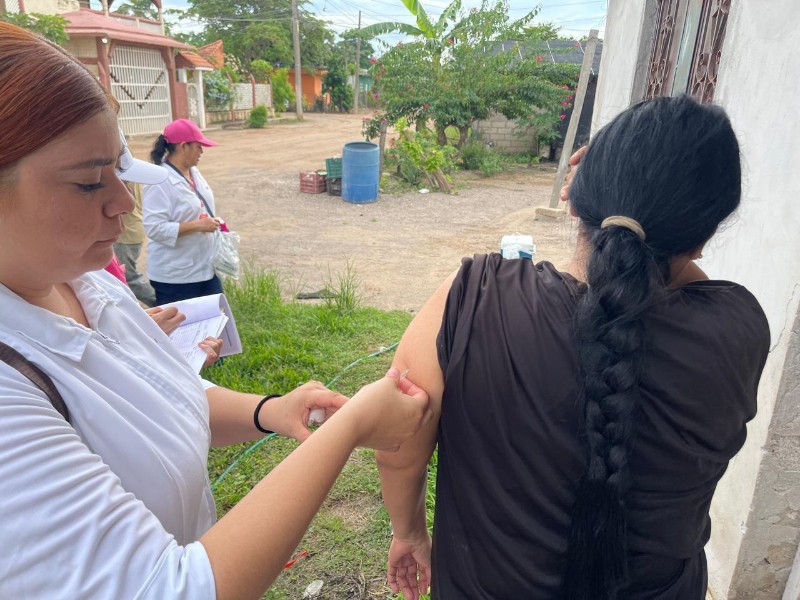 Realiza Jornada de Vacunación contra el Sarampión en Escuinapa