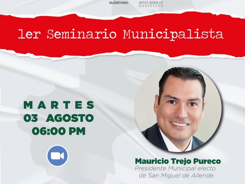 Realiza PRI el “1er Seminario Municipalista”