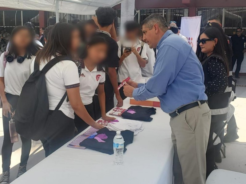 Realiza Secretaría de Seguridad feria de Servicios y Prevención