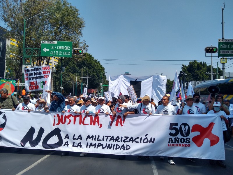 Realiza SSC operativo durante marcha del 2 de octubre