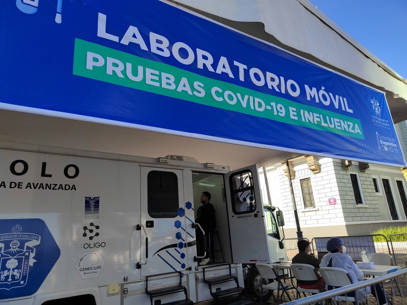 Realiza UdeG 25 pruebas covid promedio al día