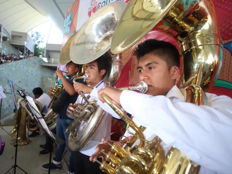 Realizan 11° Monumental Concierto de bandas de viento