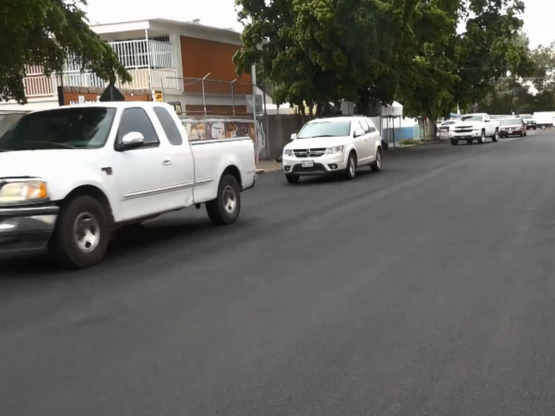 Realizan acciones de reencarpetado en calles de Culiacán