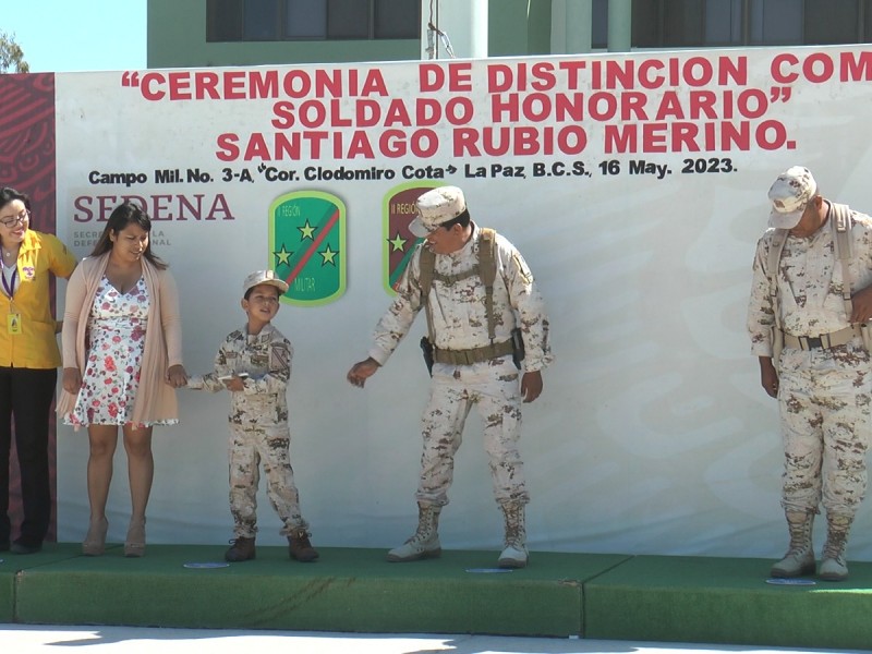 Realizan actividad soldado por un día en coordinación con CRIT