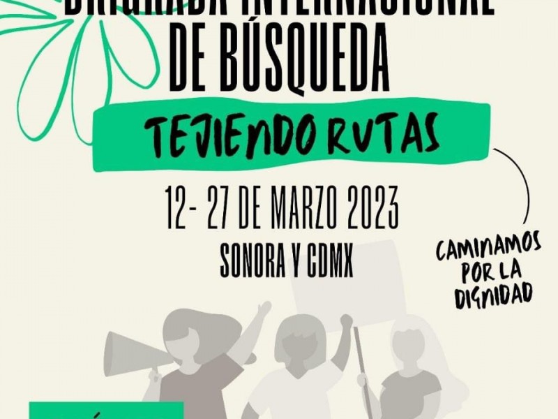 Realizan Brigada Internacional de Búsqueda de personas vivas