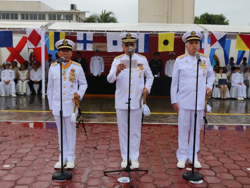 Realizan cambios en la Fuerza Naval del Golfo