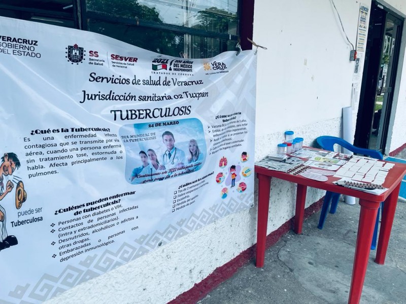 Realizan campaña de detección de tuberculosis