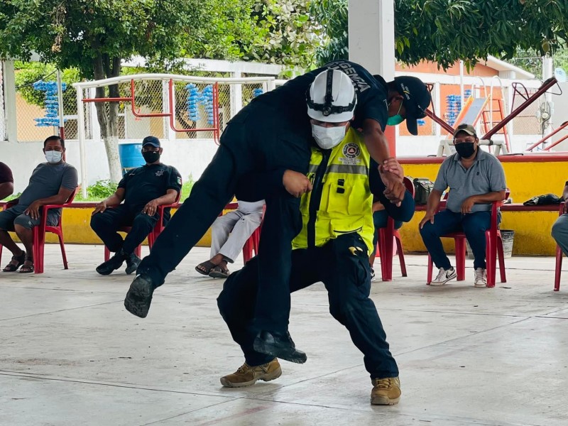 Realizan capacitación sobre Protección Civil en Agencias Municipales de Juchitán