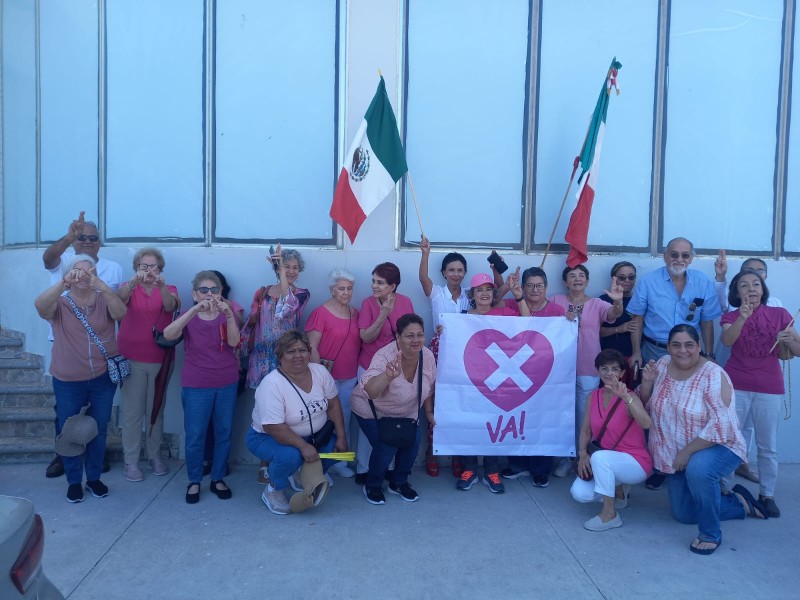 Realizan caravana en apoyo Xóchitl Gálvez en Veracruz