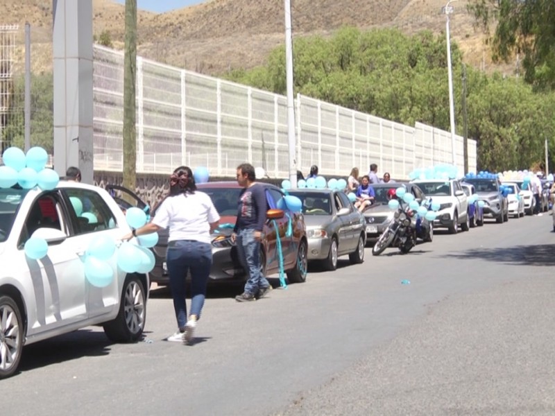 Realizan Caravana motorizada para concientización del autismo