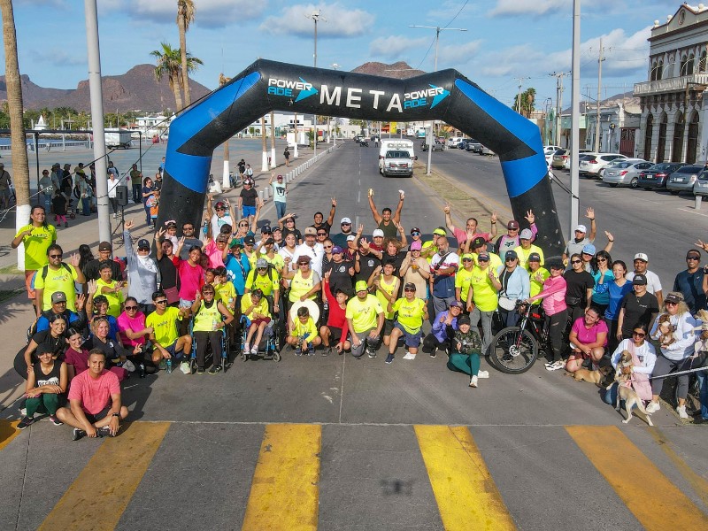 Realizan carreras y rodada por La Paz en Guaymas