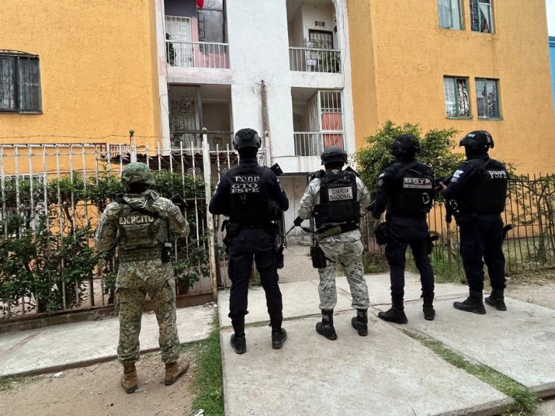 Narcomenudista nunca espero la llegada de la policía.