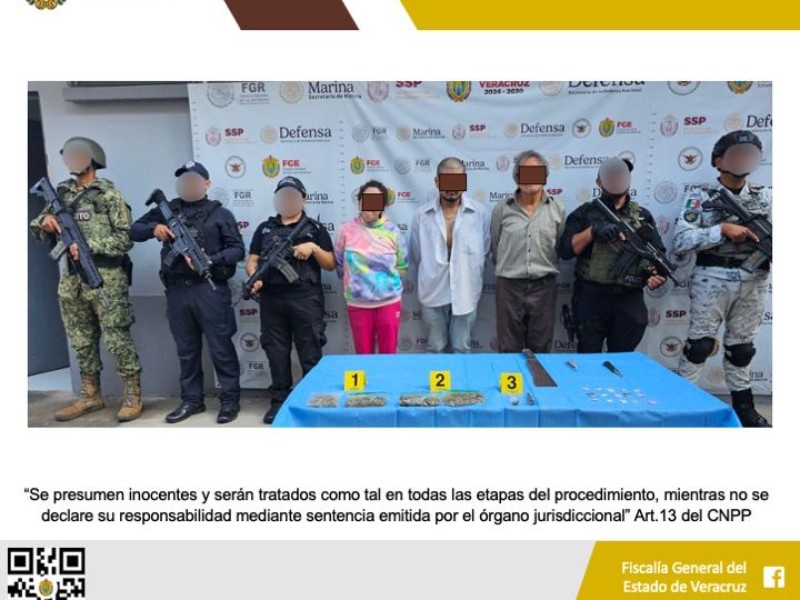 Realizan cateo en el Barrio del Dique; hay dos detenidos