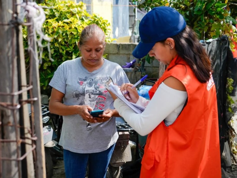 Realizan censo de viviendas afectadas por inundaciones en El Salto