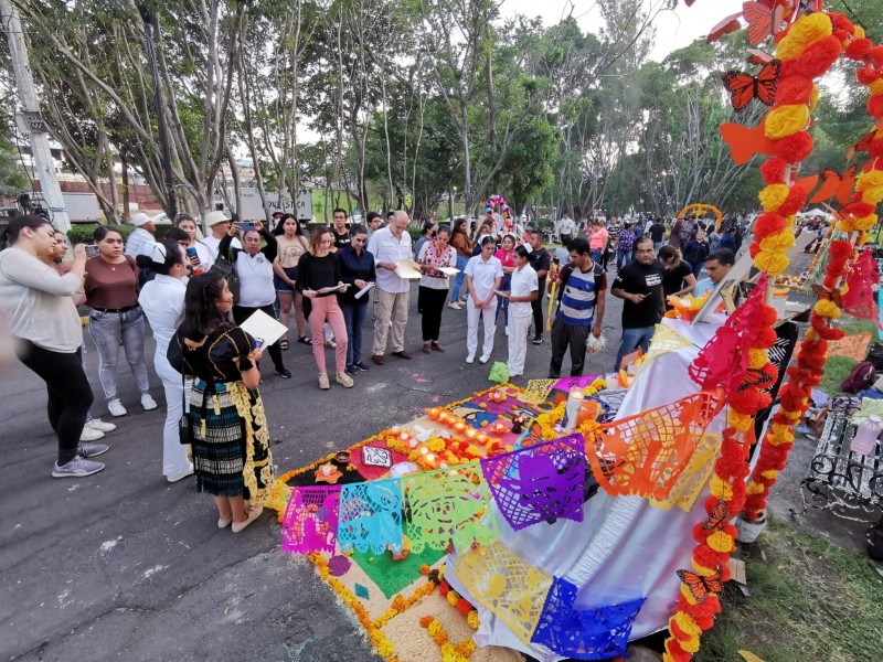 Realizan Concurso de Altares de Muertos Zamora 2022