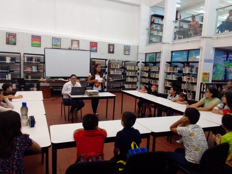 Realizan cursos gratuitos de verano en bibliotecas de Veracruz