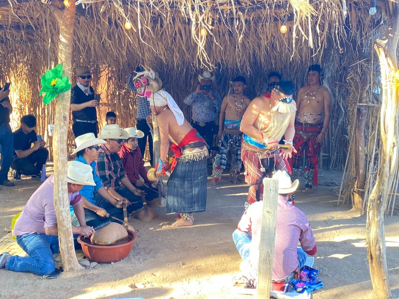 Realizan el primer evento de cultura viva yaqui.