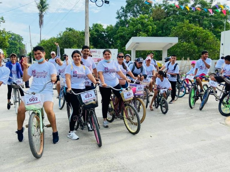 Realizan en Álamo la Rodada por la Juventud