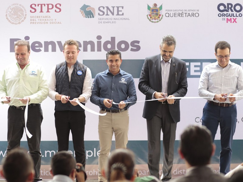 Realizan en Corregidora feria del empleo