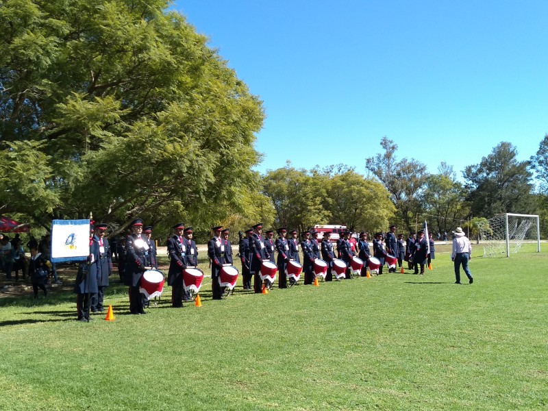 Realizan en Jiquilpan encuentro de bandas de guerra