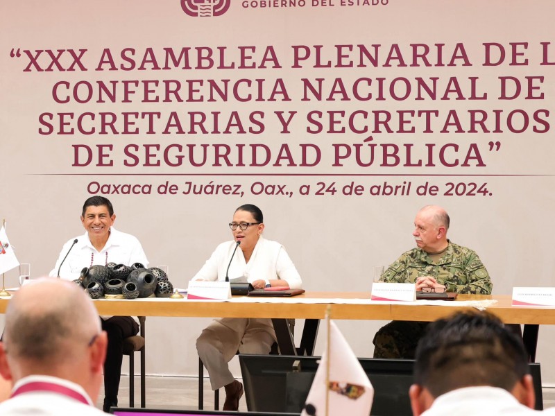 Realizan en Oaxaca XXX asamblea nacional de seguridad pública
