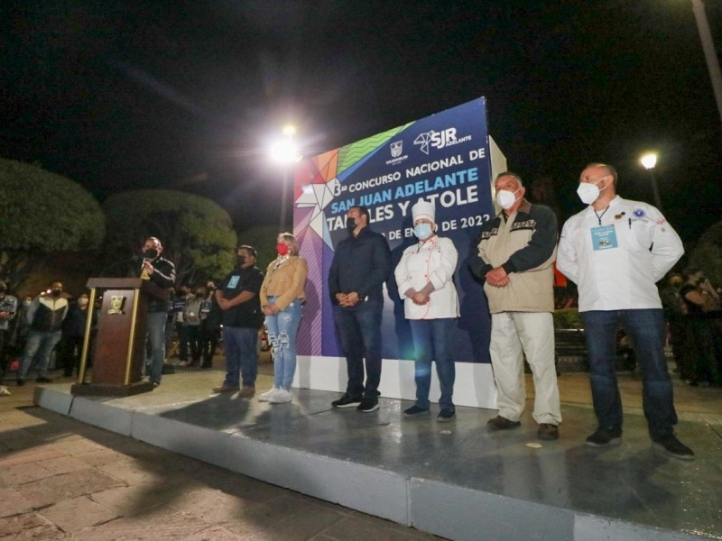 Realizan en San Juan concurso de tamales y atole