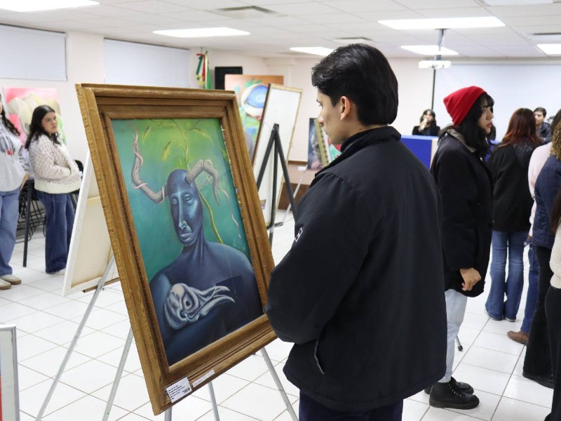 Realizan exposición pictórica en Unison Campus Nogales