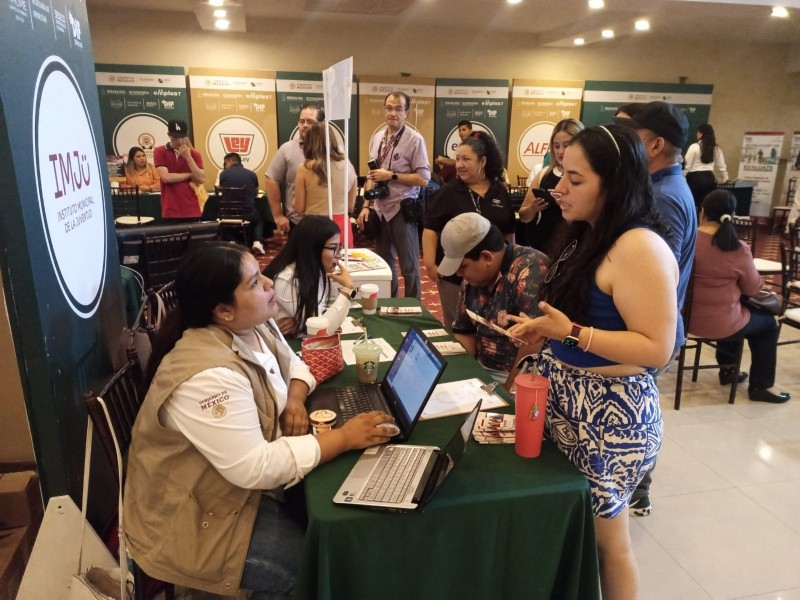 Realizan Feria Nacional del Empleo 2023 en Los Mochis