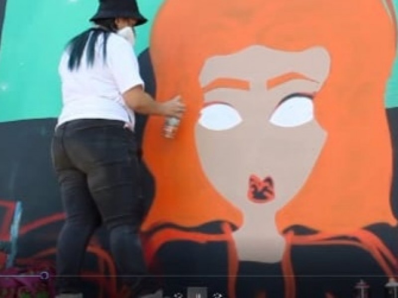 Realizan festival Las Mujeres nos Pintamos Solas