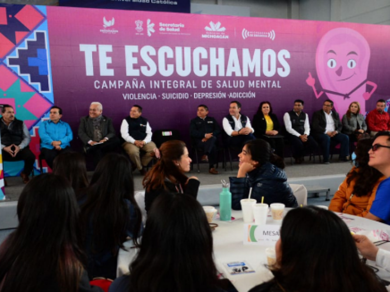 Realizan foro sobre salud mental en La Piedad