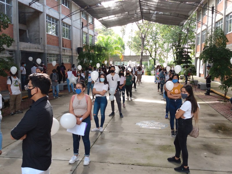 Realizan homenaje a estudiante de la UdeG asesinado