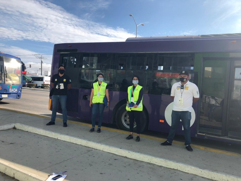 Realizan inspecciones en el transporte público