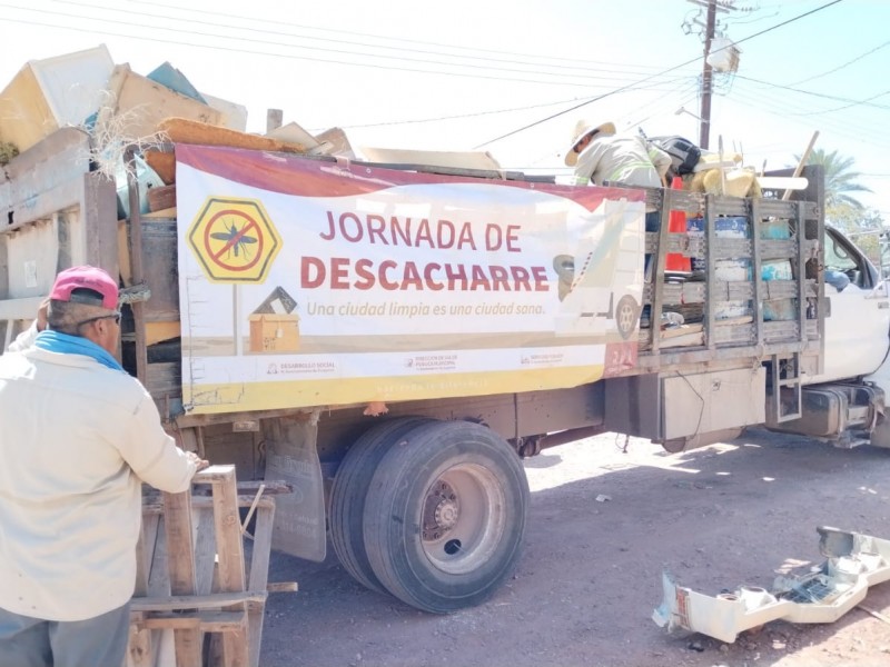 Realizan ‘Jornada de Descacharre’ en Guaymas