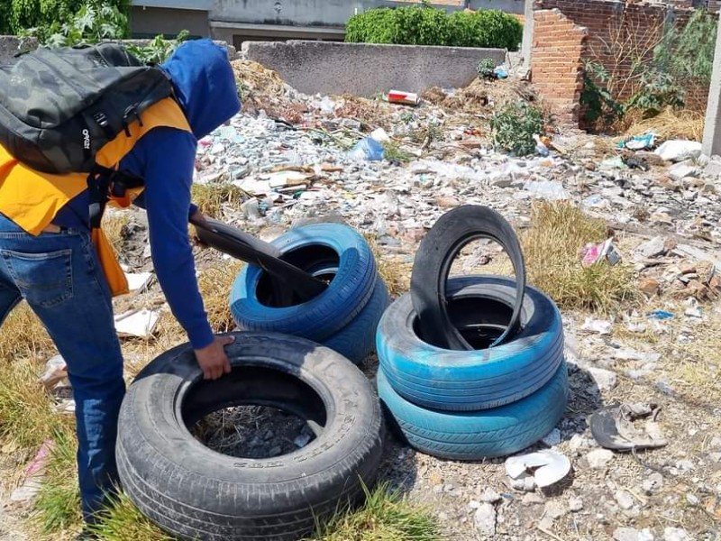 Realizan jornada de descacharrización a Escopolo comunidad rural de Romita