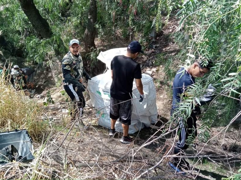 Realizan jornada de limpieza en Río San Juan