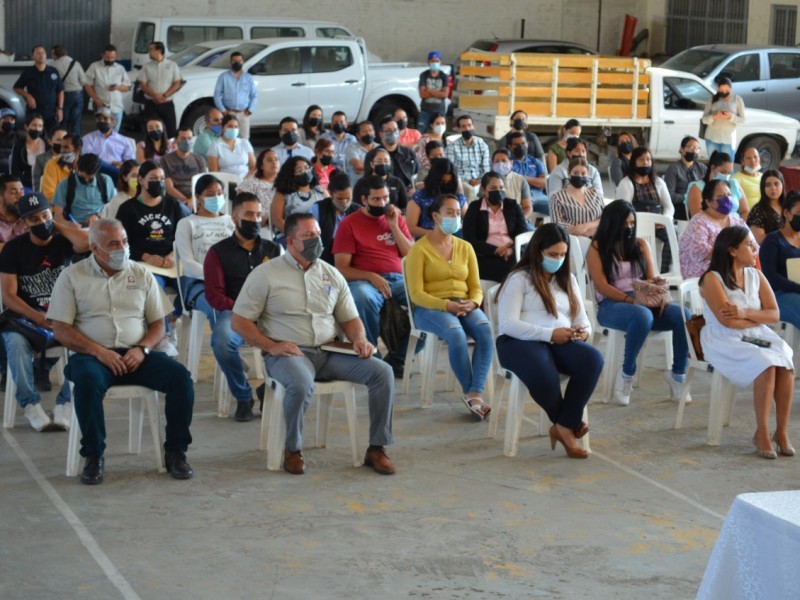 Realizan jornada de registro para programa de apoyo federal