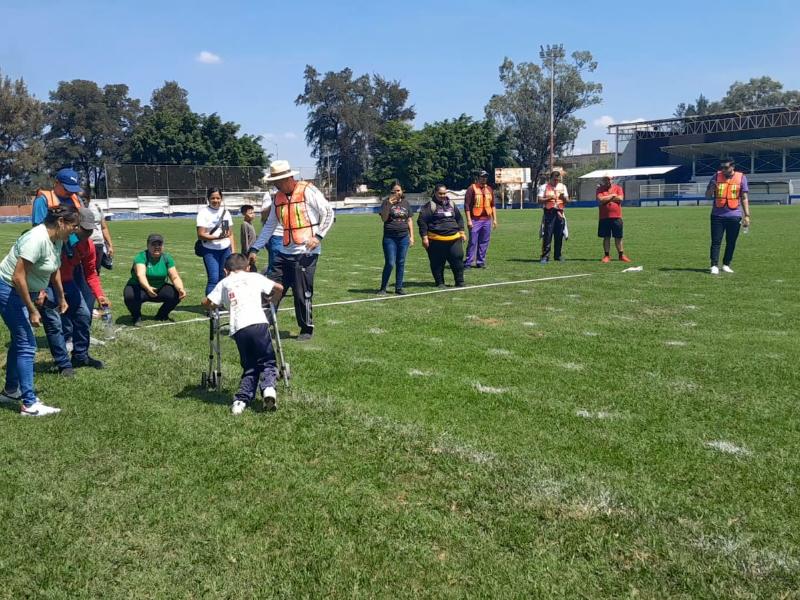 Realizan jornada deportiva de Centros de Atención Múltiple en Sahuayo