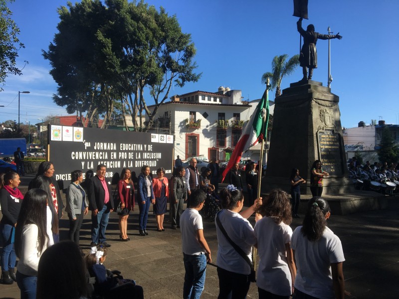 Realizan jornada inclusiva para personas con discapacidad