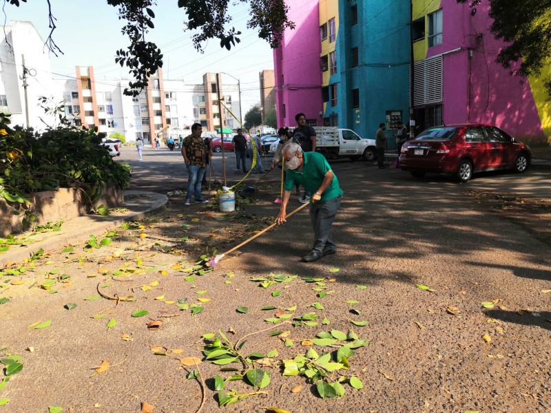 Realizan jornada integral de servicios en colonia Plan de Ayala