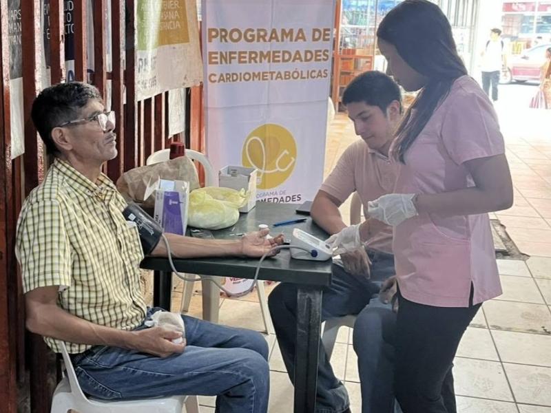Realizan jornada para detectar enfermedades cardiometabólicas en Tuxpan