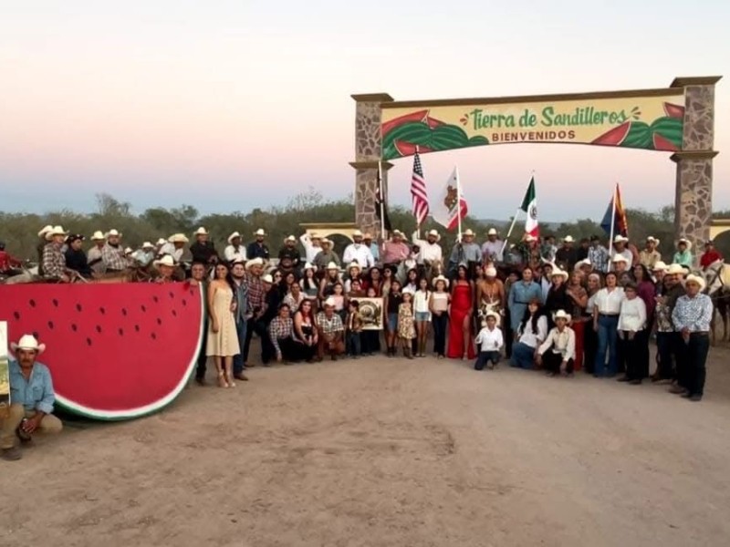 Realizan la Fiesta de la Sandía en el Ejido Yaqui